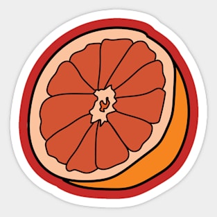 Orange Sticker